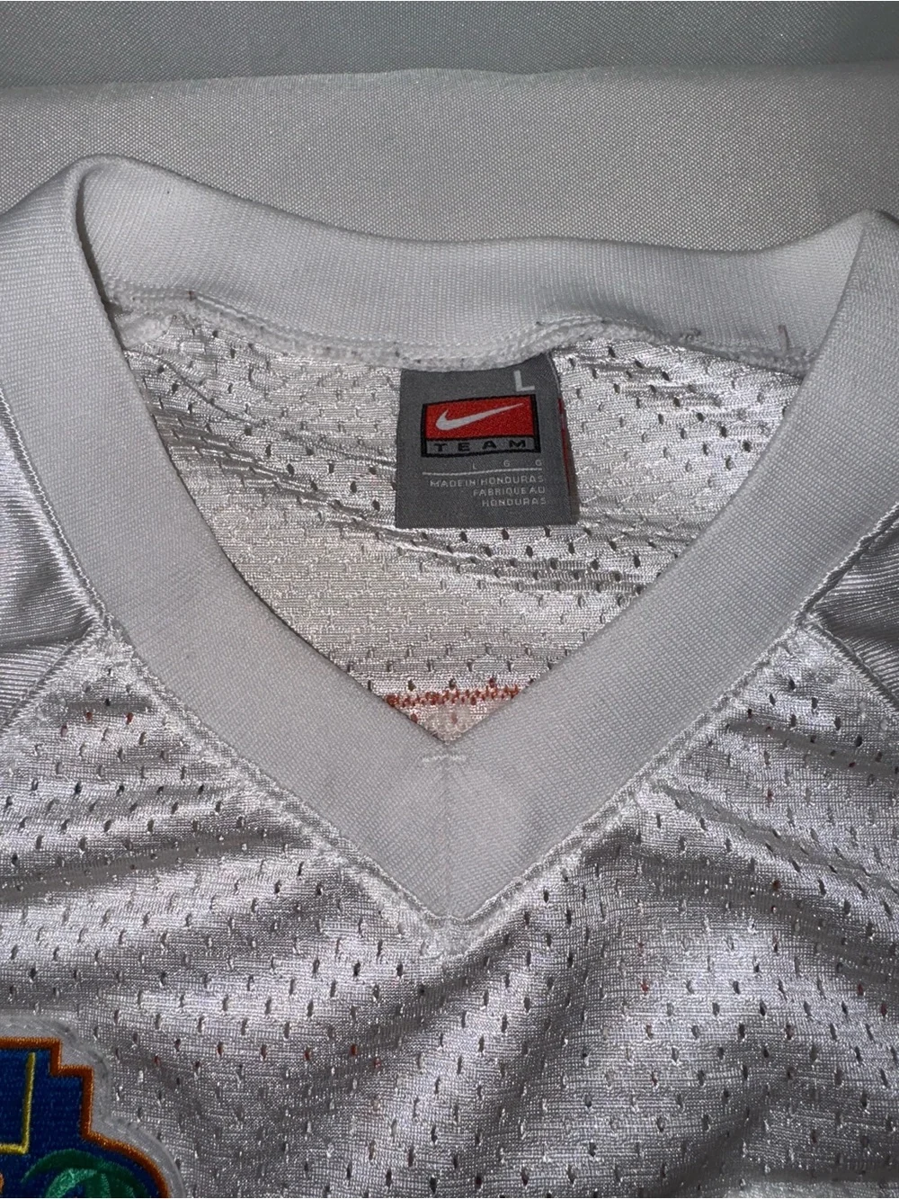 Nike Florida Gators 2009 National Championship Tim Tebow White Football Jersey